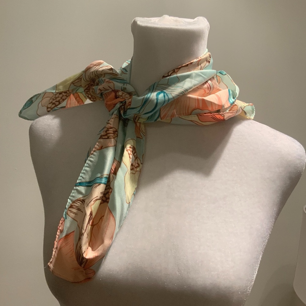 Floral scarf